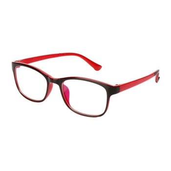 Okulary blokujące niebieskie światło – czerwone oprawki - Inny producent (majster PL)