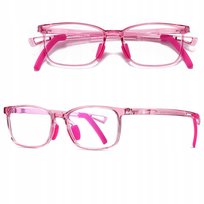 Okulary dla Dzieci UCHWYTY ZA USZY do Komputera Zerówki Oprawki dziecięce