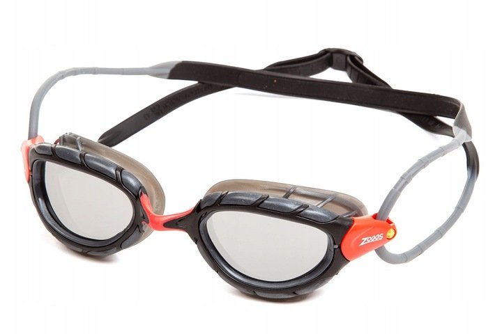Фото - Окуляри для плавання Zoggs Okulary do pływania  Predator Titanium czarne 