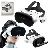 Okulary gogle VR 3D 360 Shinecon G18E z słuchawkami do telefonu do 7" STRADO