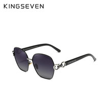 Okulary Kingseven Czarny Srebrny Bezmarkowe