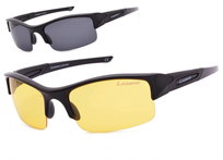 Okulary LOZANO dla kierowców rozjaśniające Polaryzacyjne wymienne szkła LZ-120