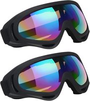 OKULARY NARCIARSKIE X2 GOGLE ŚNIEŻNE WIATROSZCZELNE OCHRONA UV 100%