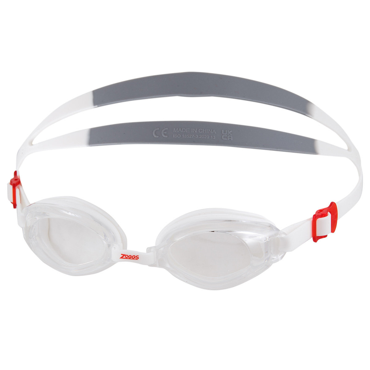 Фото - Окуляри для плавання Zoggs Okulary okularki pływackie  Endura White Clear 