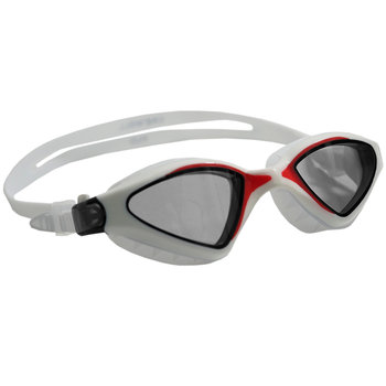 Okulary pływackie Crowell Sr GS20 Flo biało-czerwone - Crowell