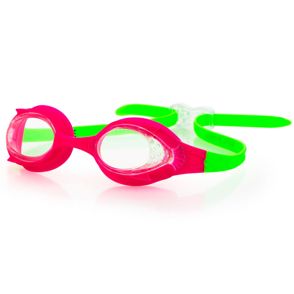 Фото - Окуляри для плавання Spokey Okulary pływackie dla dzieci FLIPPI różowo-zielone 