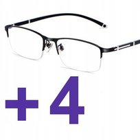 Okulary progresywne fotochromowe do czytania +4