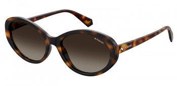 okulary przeciwsłoneczne 4087/S ladies cat.3 oval polycarbonate brown - TWM