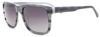okulary przeciwsłoneczne Acetat wayfarer UV400 wood grey - TWM