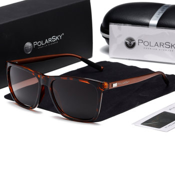 Okulary przeciwsłoneczne aluminiowe UV400 PolarSky w zestawie - PolarSky