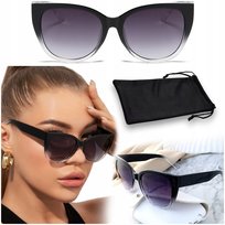 Okulary Przeciwsloneczne Damskie Kocie Z Polaryzacja, Filtr Uv400 Na Lato