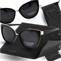 OKULARY PRZECIWSŁONECZNE Damskie z Polaryzacją Filtr UV400 KOCIE PolarZone