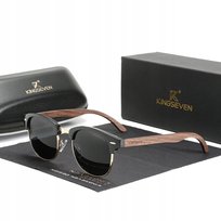 Okulary Przeciwsłoneczne Kingseven Uv400 Drewniane