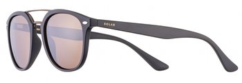 okulary przeciwsłoneczne Millera męskie spolaryzowane matowe czarne - TWM