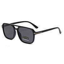 Okulary przeciwsłoneczne pilotki z filtrem UV400 - SV103 czarny