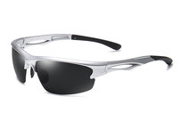 Okulary przeciwsłoneczne ST6916 No.5 czarne/srebrne Mirai Optics