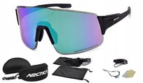 OKULARY ROWEROWE ARCTICA S-357A MONOLENS POWŁOKA REVO FILTRY UV Arctica