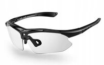 Okulary Sportowe Na Rower Rowerowe Filtr Uv 400 Przeciwsłoneczne Fotochromy WESTBIKING