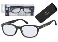 Okulary z filtrem Do Czytania i Komputera z Antyrefleksem Montana BLF70 moc: +1