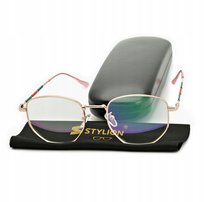 Okulary Zerówki Antyrefleks Oprawki Do Komputera Metalowe Damskie Męskie