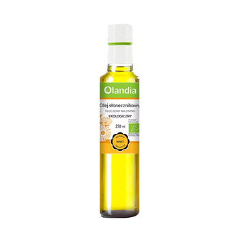 Olandia, Ekologiczny olej słonecznikowy tłoczony na zimno Bio, 250 ml  - Vivio