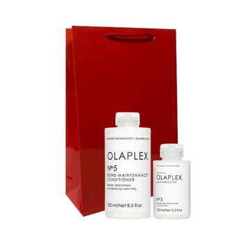 Olaplex No.5 + No.3, Zestaw regenerująco-odbudowujący: odżywka 250ml + kuracja regenerująca 100ml - Olaplex