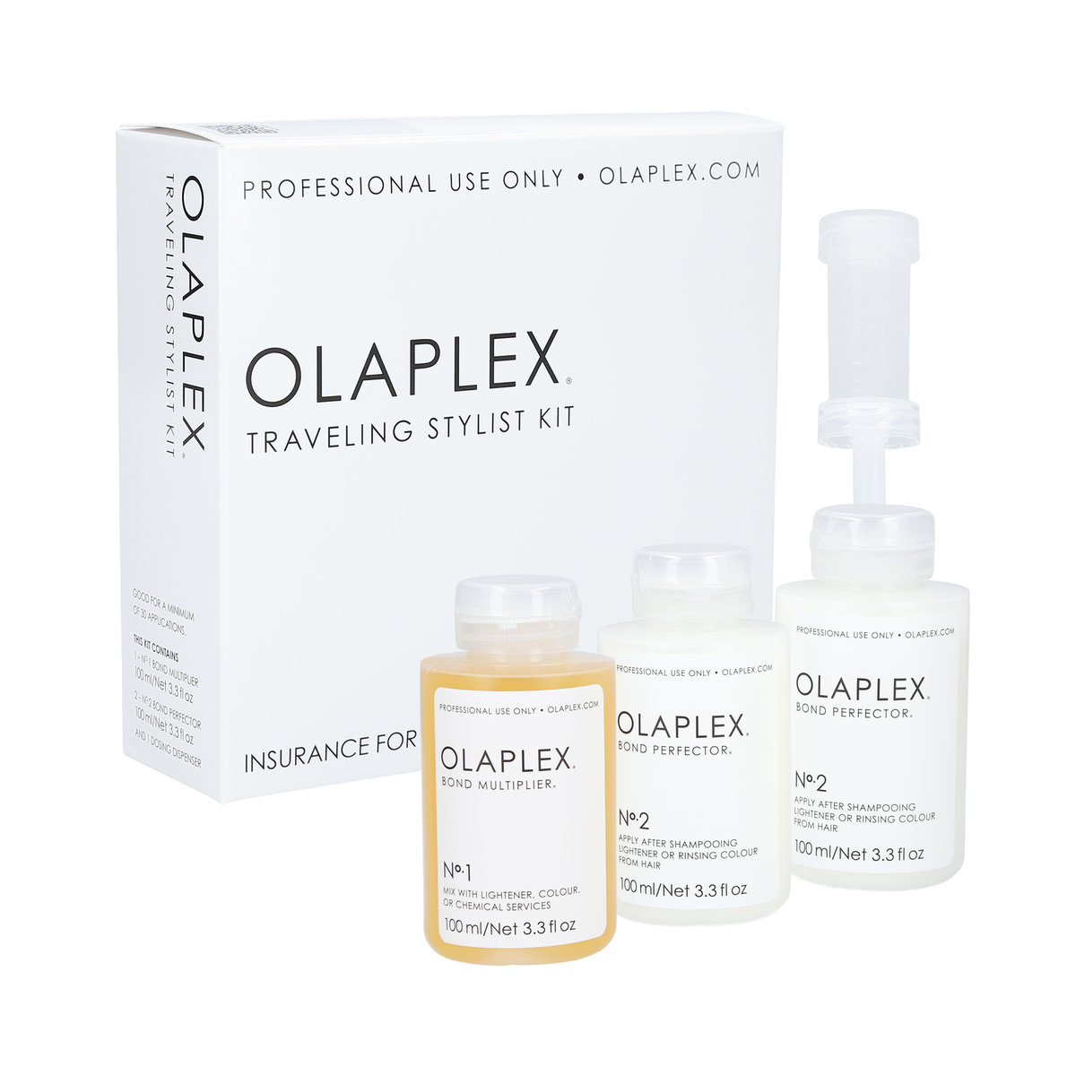 Фото - Інша косметика Olaplex , Traveling Stylist Kit, zestaw do regeneracji wlosów, 3 szt. 