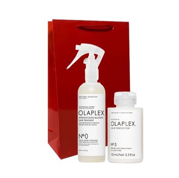Olaplex zestaw: kuracja przygotowująca włosy 155ml + odbudowująca i regenerująca kuracja do włosów 100ml - Olaplex