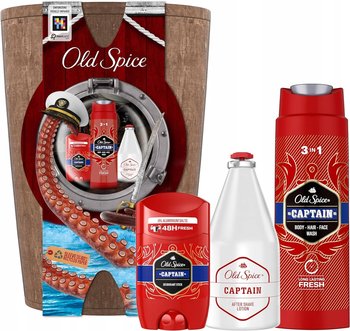 Old Spice Barrel, Zestaw kosmetyków, 3 szt. - Old Spice