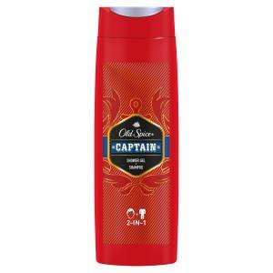 Old Spice, Captain, żel pod prysznic, 400 ml - Old Spice