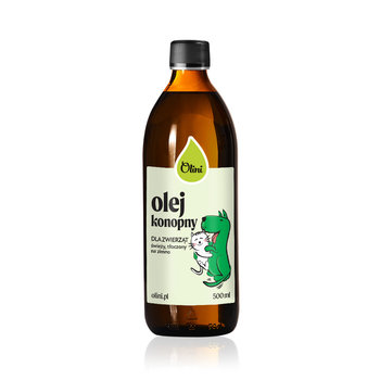 Olej konopny dla zwierząt Olini 500 ml - Olini