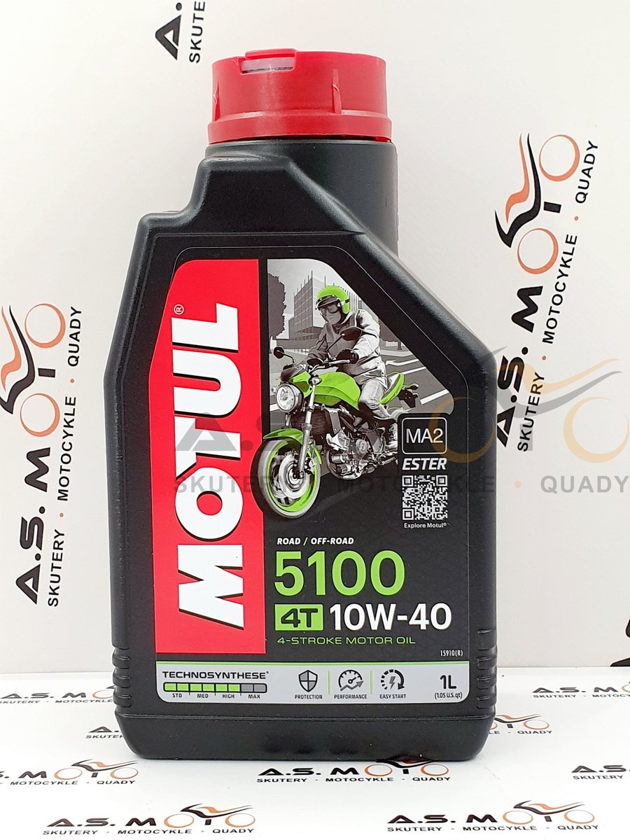 Olej Motul 5100 10W40 4T 1 Litr - MOTUL | Motoryzacja EMPIK