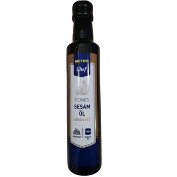 olej sezamowy z prażonego sezamu 250 ml produkt niemiecki DE - Inna marka