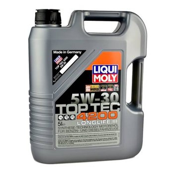Olej silnikowy 8973 Liqui Moly Top Tec 4200 SAE LL3 5W/30 5L - LIQUI MOLY