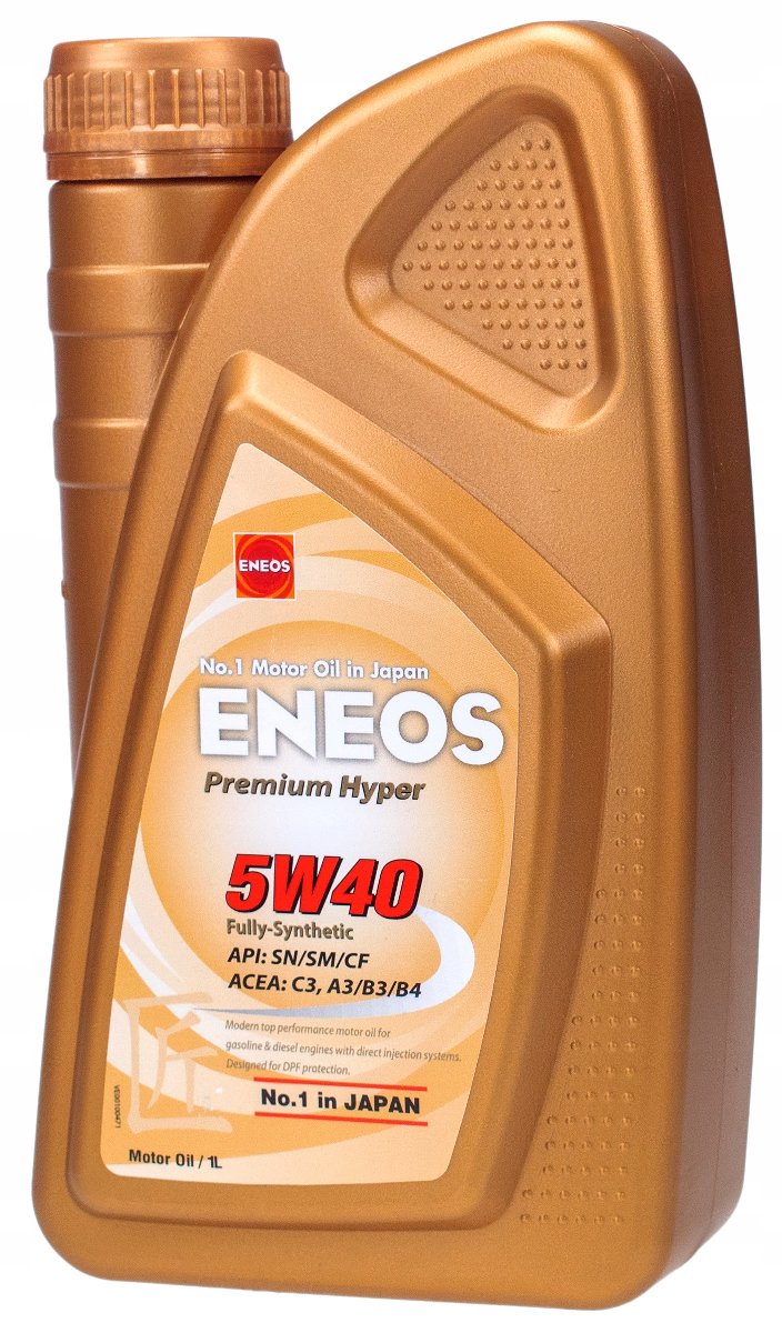 Olej silnikowy ENEOS PREMIUM HYPER, 5W40, 1L - Eneos | Motoryzacja EMPIK