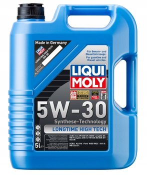 Olej silnikowy LIQUI MOLYLONGTIME HIGH TECH 9507 +, 5W30, 5L - LIQUI MOLY
