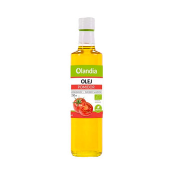 Olej słonecznikowy z pomidorem, tłoczony na zimno, BIO, 250 ml, Olandia - Olandia