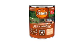 Olej Superdeck Bezbarwny 0,75L Sadolin - SADOLIN