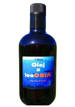 Olej Z Łososia 500 Ml Dla Psa I Kota. - do michy