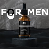 Olejek do brody odżywka pielęgnacja (olej jojoba, rycynowy, arganowy) 50ml - BIG NATURE BEAUTY Big Nature