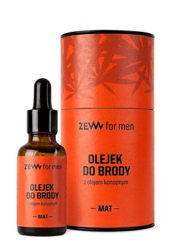 Olejek do brody z olejkiem konopnym – MAT – 30ml – Zew - Zew For Men