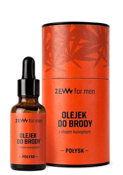 Olejek do brody z olejkiem konopnym – Połysk – 30ml – Zew - Zew For Men