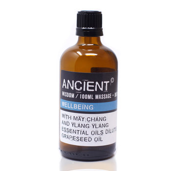 Olejek  do Masażu NA DOBRE SAMOPOCZUCIE Wellbeing - 100 ml - ANCIENT WISDOM