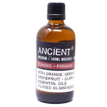 Olejek do Masażu UJĘDRNIAJĄCO ODMŁADZAJĄCY Toning Firming - 100 ml - ANCIENT WISDOM