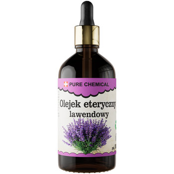 OLEJEK LAWENDOWY NATURALNY OLEJEK ETERYCZNY Z LAWENDY BEZ DODATKÓW 100ml - PURE CHEMICAL