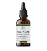 Olejek Neem Nierafinowany Olej Naturalny Tłoczony na Zimno 100 ml Lavens