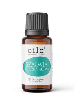 Olejek Szałwiowy / szałwia muszkatołowa dla kobiet (na hormony, na stres) - Oilo - Organic Oils