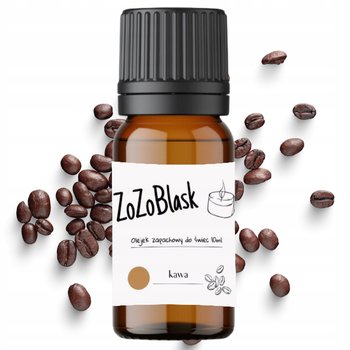 Olejek Zapachowy Do Świec w Szkle 10ml KAWA Zapach do Wosku Aromaterapii - ZoZoBlask
