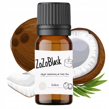 Olejek Zapachowy Do Świec w Szkle 10ml KOKOS Zapach do Wosku Aromaterapii - ZoZoBlask