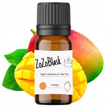 Olejek Zapachowy Do Świec w Szkle 10ml MANGO Zapach do Wosku Aromaterapii - ZoZoBlask